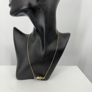Boutique Disneyworld Theme Park Icon Gold Necklace